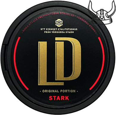 LD Original Stark Portion is a snus with a traditional and strong tobacco taste with a touch of bergamot and citrus.