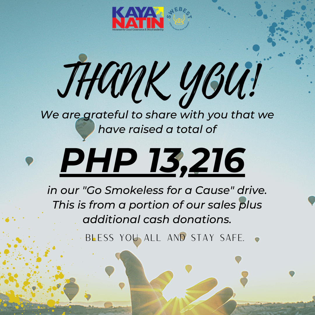 Go Smokeless for a Cause