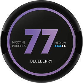 Buy 77 Blueberry nicotine pouches in the Philippines at swebest.com