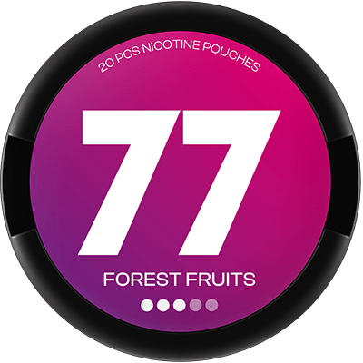 77 Forest Fruits nicotine pouches available to buy online in the Philippines