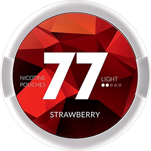 Buy 77 Strawberry nicotine pouches light in the Philippines