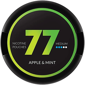 77 Nicotine Pouches with a taste of Apple and Mint is now available to buy in the Philippines