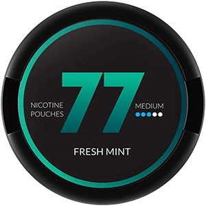 Buy 77 Nicotine Pouches with the taste of fresh mint in the Philippines