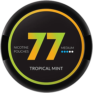 77 Nicotine Pouches Tropical Mint is now available to buy in the Philippines