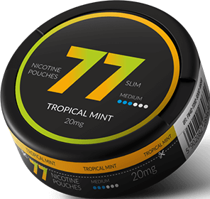 77 Nicotine Pouches Tropical mint is now available in the Philippines
