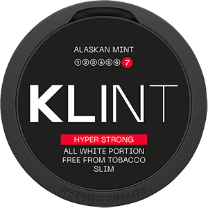 Buy Klint Alaskan Mint Hyper strong nicotine pouches in the Philippines