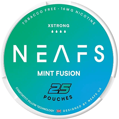 Buy NEAFS Mint Fusion Extra strong nicotine pouches in the Philippines