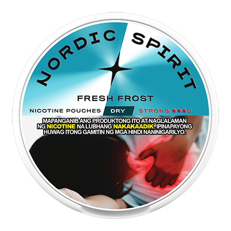 Shop Nordic Spirit Fresh Frost strong nicotine pouches in the Philippines online at swebest.com