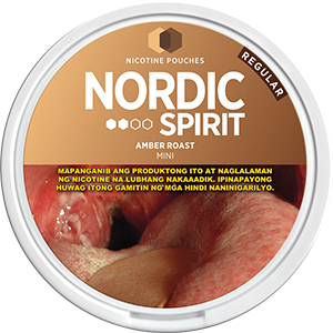 Buy Nordic Spirit Amber Roast nicotine pouches in the Philippines