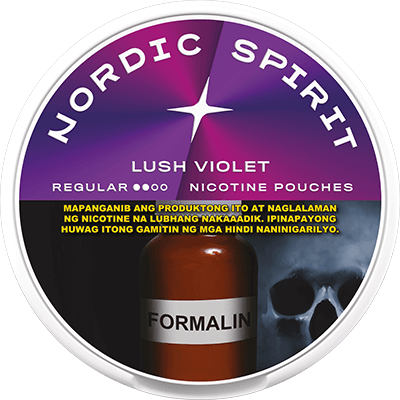 Order Nordic Spirit Lush Violet nicotine pouches online in the Philippines