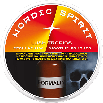 A nicotine pouch delivering a burst of sunshine, infused with juicy tropical notes—crisp, refreshing, and packed with feel-good flavor.