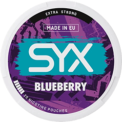 Buy SYX Blueberry Extra Strong nicotine pouches in the Philippines