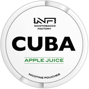 Buy CUBA Apple Juice nicotine pouches in the Philippines