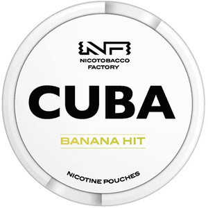 Buy Cuba Banana Hit Nicotine Pouches in the Philippines at swebest.com