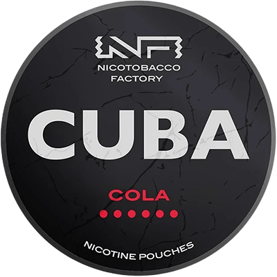 Experience the refreshing flavor of Cuba Cola nicotine pouches — a tobacco-free white nicotine pouch delivering 43 mg of nicotine per pouch!