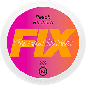 Buy Fix Peach and Rhubarb nicotine pouches in the Philippines
