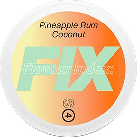 Buy FIX Pineapple Rum Coconut Slim Strong Nicotine Pouches in the Philippines