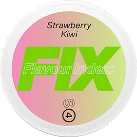 Buy FIX Strawberry Kiwi Slim Strong nicotine pouches in the Philippines