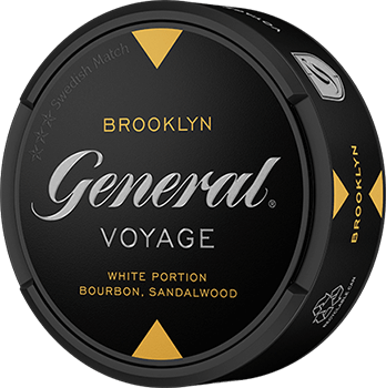 Buy General Voyage Brooklyn White Portion snus in the Philippines at swebest.com