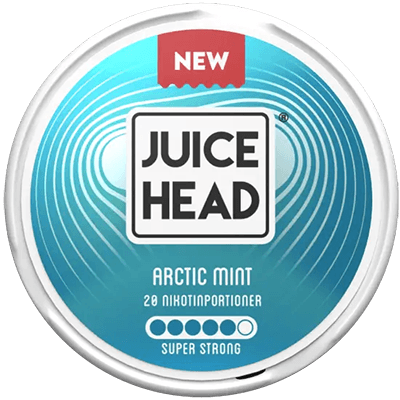 Juice Head Arctic Mint 14 mg Extra Strong tobacco-free nicotine pouches