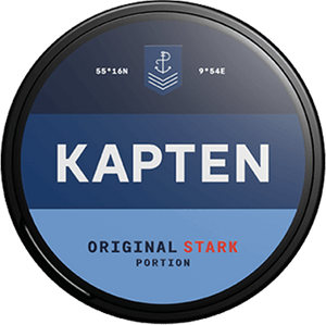 Kapten Original Portion snus is now available in the Philippines