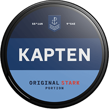 Kapten Original Portion snus is now available in the Philippines