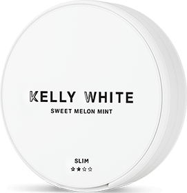 Kelly White Nicotine Pouches with a taste of sweet melon mint is now available in the Philippines