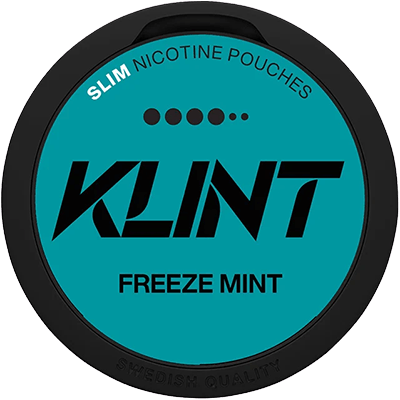 Klint Freeze Mint nicotine pouches available in Philippines