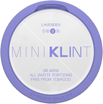 Mini Klint Lavender Nicotine Pouches is now available in the Philippines