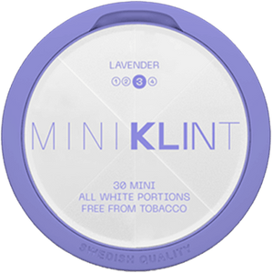 Mini Klint Lavender Nicotine Pouches is now available in the Philippines