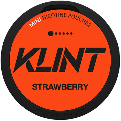 Buy Klint Strarberry mini nicotine pouches in the Philippines