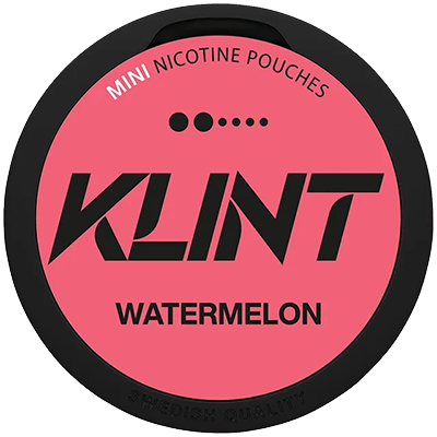 Klint Watermelon mini nicotine pouch is now available to buy online in the Philippines
