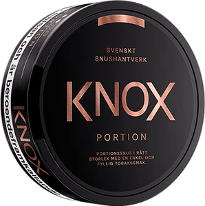 Knox Original Portion snus in the Philippines
