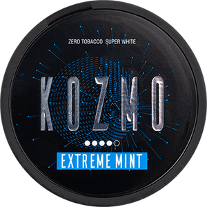 Kozmo Extreme Mint combines the taste of cool mint with notes of frosty peppermint.