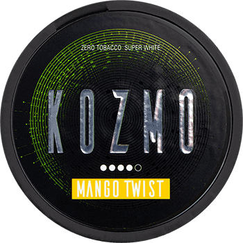 A strong tobacco-free snus that contains nicotine, which has a fruity sweet taste of mango topped with hints of chili.
