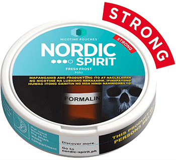 Buy Nordic Spirit Fresh Frost strong nicotine pouches in the Philippines online at swebest.com