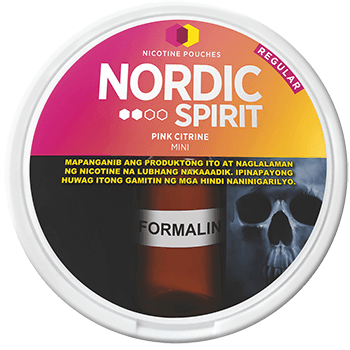 Buy Nordic Spirit Pink Citrine Mini nicotine pouches in the Philippines