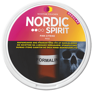 Buy Nordic Spirit Pink Citrine Mini nicotine pouches in the Philippines