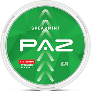 Paz Spearmint Nicotine Pouches in now available to buy at swebest.com in the Philippines