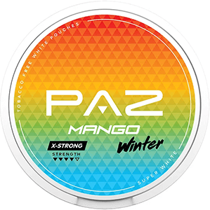 Buy Paz Mango Winter super white nicotine pouches in the Philippines