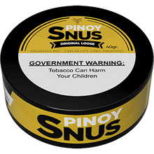 Load image into Gallery viewer, Pinoy Snus Original Loose is a Swedish style of snus manufactured in Carcar City, Cebu, Philippines