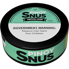 Load image into Gallery viewer, Pinoy Snus Menthol Loose is a Swedish style of tobacco snus manufactured in Carcar City, Cebu, Philippines.