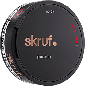 Skruf No. 28 Strong Portion snus is now available to buy in the Philippines