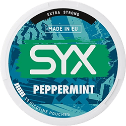 Buy SYX Peppermint Extra Strong nicotine pouches in the Philippines