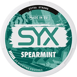 Buy SYX Spearmint Extra Strong nicotine pouches in the Philippines