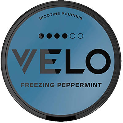 VELO Freezing Peppermint X-Strong Slim Nicotine Pouches