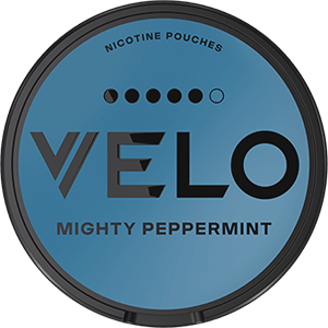 Buy VELO Mighty Peppermint Ultra nicotine pouches in the Philippines at swebest.com