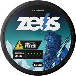 Buy ZEUS Arctic Freeze 50 mg nicopods in the Philippines at swebest.com