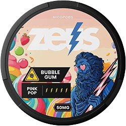 Buy ZEUS Bubblegum 50 mg nicotine pouches in the Philippines