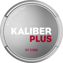Load image into Gallery viewer, Kaliber Plus White has a mellow and spicy tobacco taste with distinct notes of bergamot and tea, along with hints of rose and cardamom.